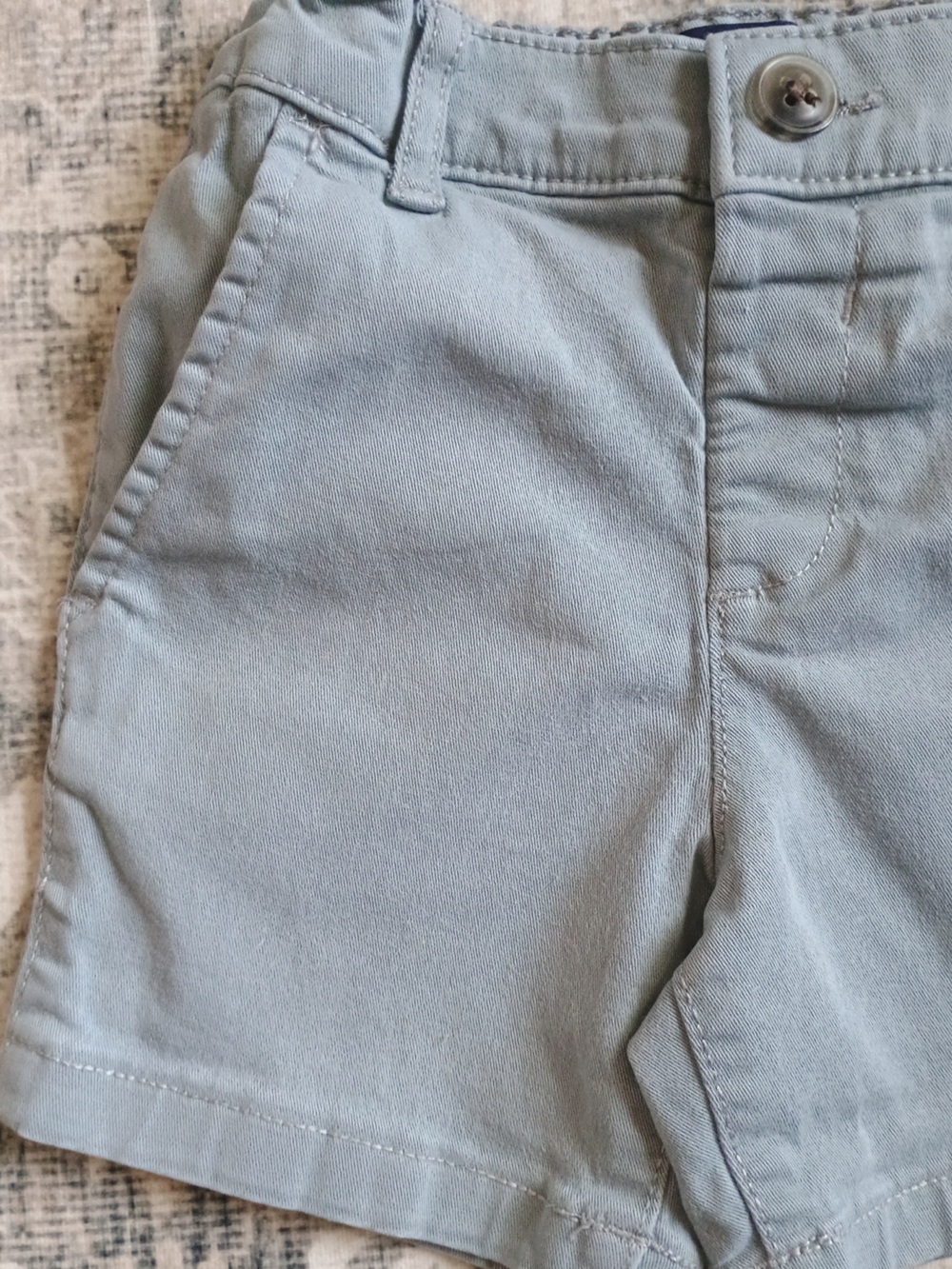 4/$15 Blue Chino Shorts, 2T